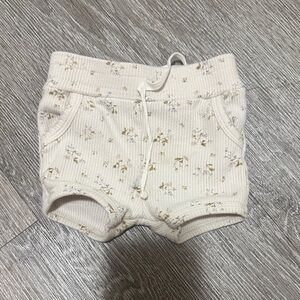 Floral Cream Kids Shorts Jamie Kay